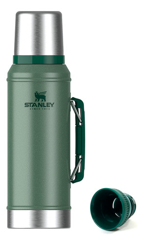 Termo Stanley 950ml Manija Pico Cebador Original Verde