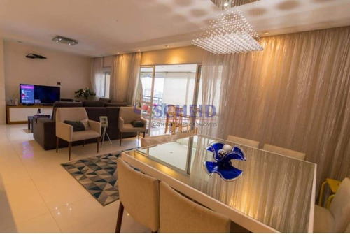Lindo Apartamento Viva 133m 3 Dorms 2 Suites 2 Salas 4 Banheiros 2 Vagas Sacada Gourmet Cond. Clube. - Mr75030