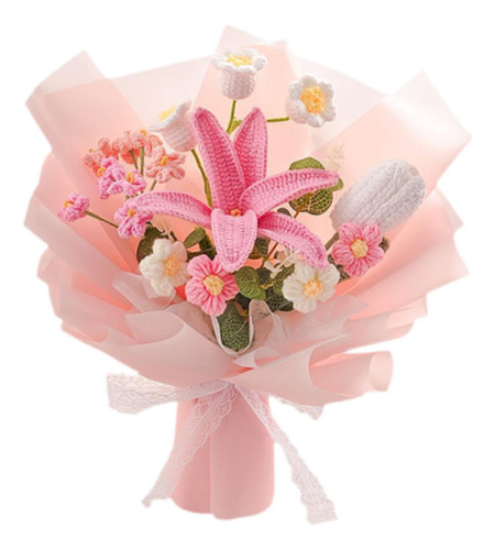 De Flores De Flor De Crochet, Flores Falsas De Tejido De