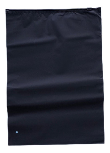 Bolsas Zipper Tipo Shein Negro Sólido 25x35 50 Piezas 