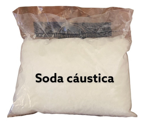 Soda Cáustica En Escamas - Bolsa X 1 Kg 