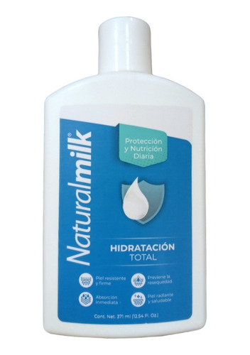 Crema Corporal Natural Milk Hidratación Total 371ml. Natural Milk