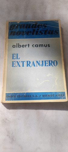 El Extranjero Albert Camus Emece