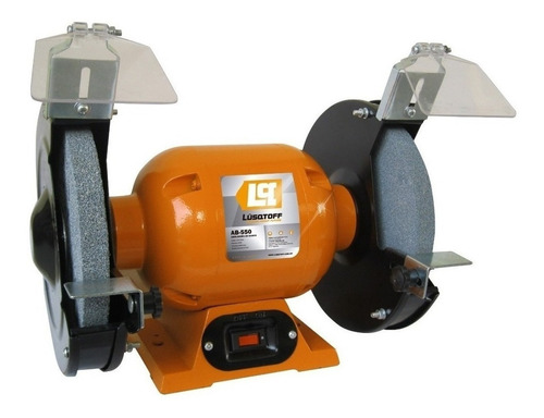 Amoladora De Banco Lusqtoff Ab-550 50hz 550w Naranja 220v Um