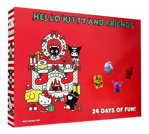 Hello Kitty Set 24 Figuras Sorpresa Calendario Adviento