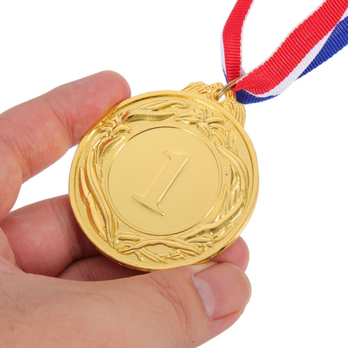 Medallas Deportivas Portátiles De Aleación De Zinc, 3 Unidad