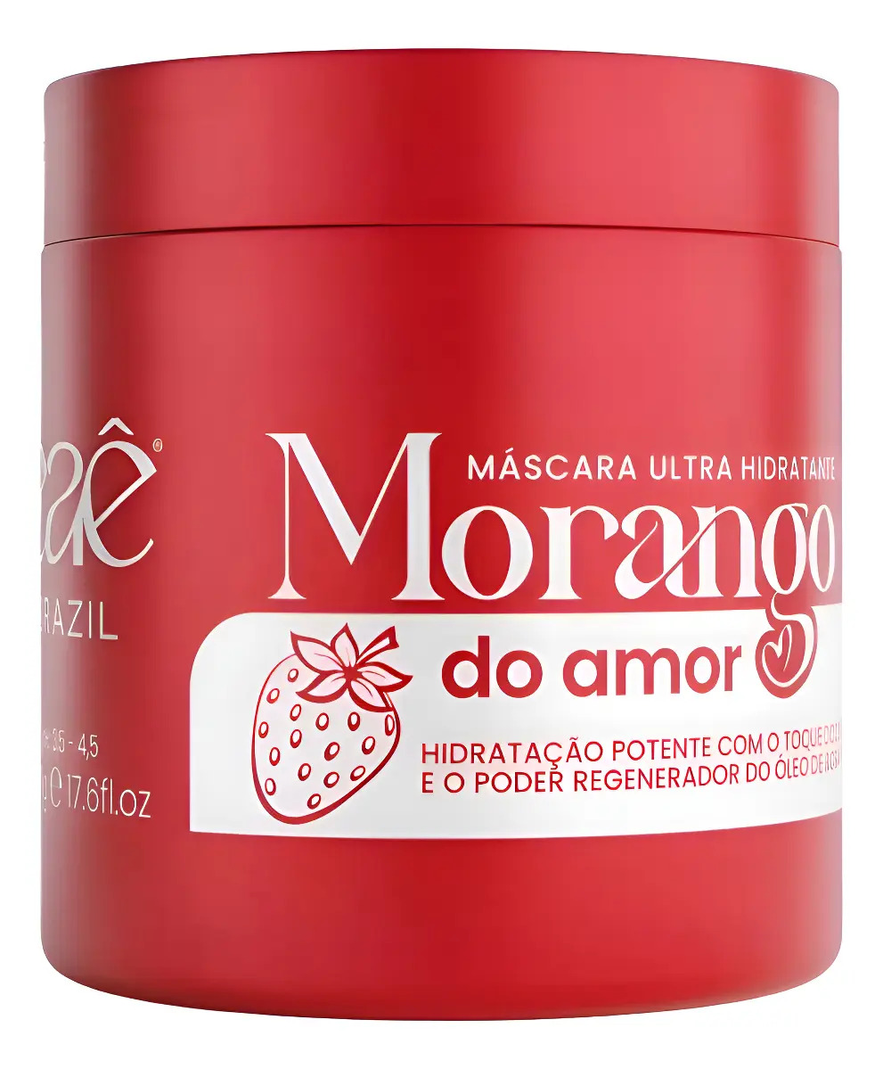 Morango Do Amor Máscara Hidratante Eaê Cosméticos Brazil