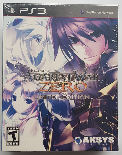 Video Juego Record Of Agarest War Zero Ps3 Edicion Limitada