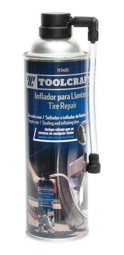 Inflador Para Llantas 475ml Toolcraft Tc5405