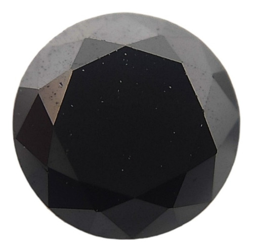 Diamante Negro Talla Redonda 0.25ct  4.00mm