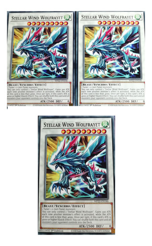 Stellar Wind Wolfrayet X3 Yu-gi-oh! Original Konami