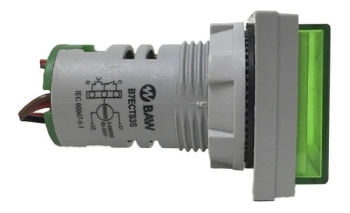 Imagen 2 de 8 de Ojo De Buey Cuadrado Contador De Operaciones 999999 80-500v