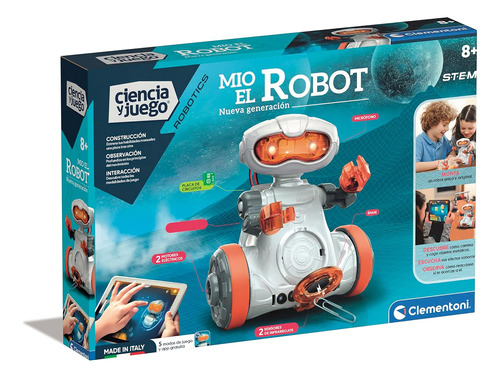 Clementoni - Mio El Robot, Nueva Generación - Robot Para Mon