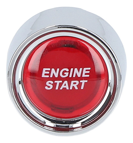Pegatina Start Stop Push Para Botón De Motor, Aleación De