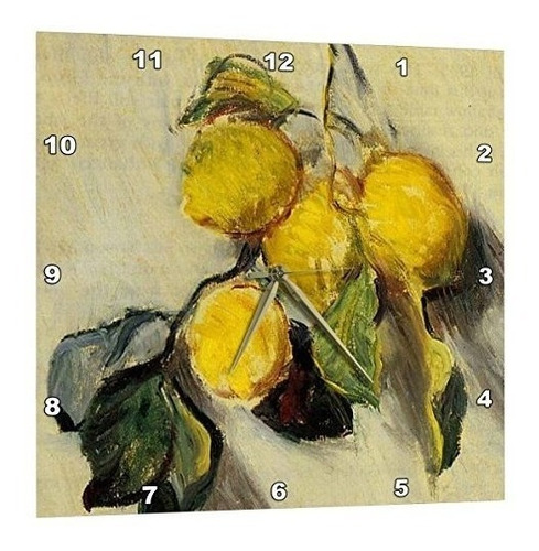 3drose Rama De Limones Claude Monet Pintura Recortada Fecha 