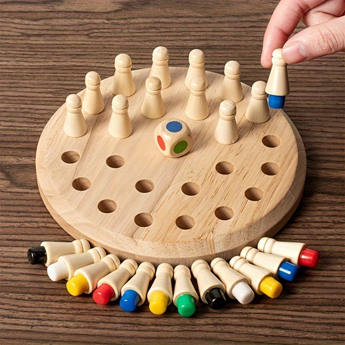 Ga Juego De Memoria De Madera