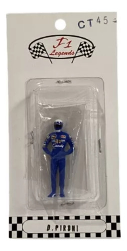 Figura Didier Pironi Ferarri F1 Piloto 1/43 (Usado)