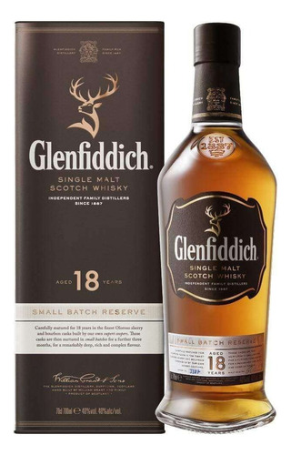 Whisky 18 Glenfiddich Pm Single Malt 750ml