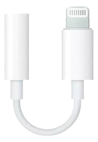 Adaptador De Audio Nixc-10 Ios Lighting-3.5mm Marca Pronix Color Blanco