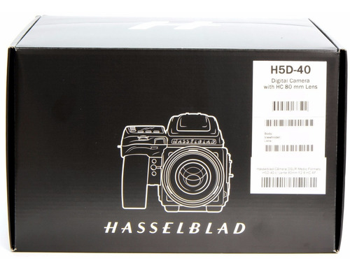 Hasselblad H5d Com 80mm E Back De 40mp Nova !!