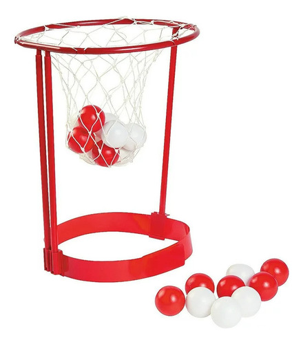 Juego Aros Pelotas Malabares Cabeza Diadema Basket Canasta