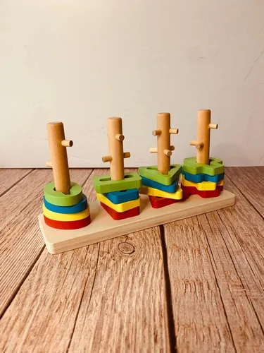 Juegos de encastre de madera beneficios clearance