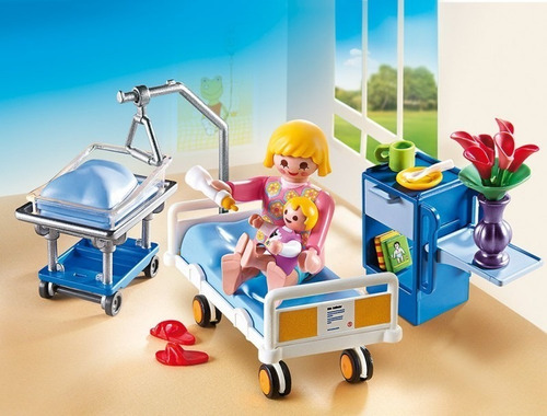 Playmobil 6660 City Life Sala Maternidad Intek Mundomanias