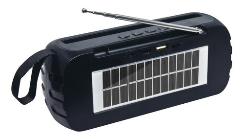 Imagen 3 de 5 de Parlante Bluetooth Gtc Con Carga Solar Spg-139