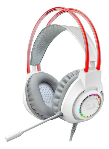 Auriculares para juegos Redragon Scream RGB blancos H231w-RGB
