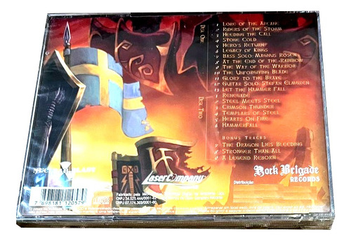 Hammerfall - One Crimson Night C/3 B - Duplo