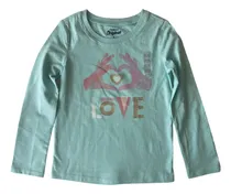 Comprar Remera Carters Oshkosh Nena Manga  Larga Love  T 5