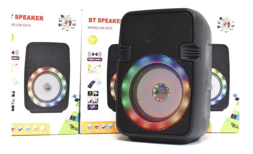 Imagen 4 de 6 de Bocina Bluetooth Portatil 4 Pulgadas Mp3 Usb Sd Karaoke