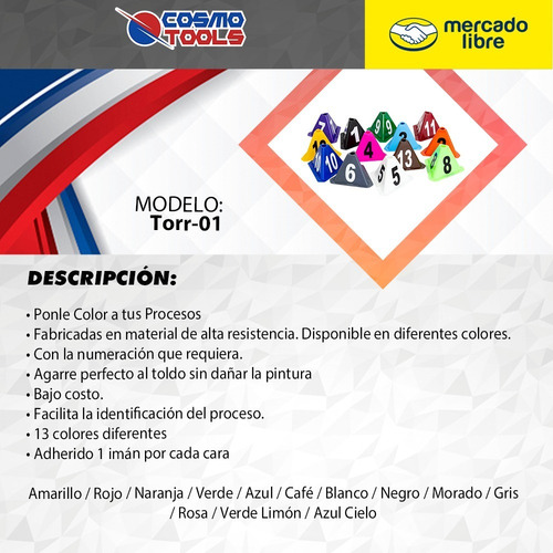 150 Conos Triangular De Identificación Y Control Residencial
