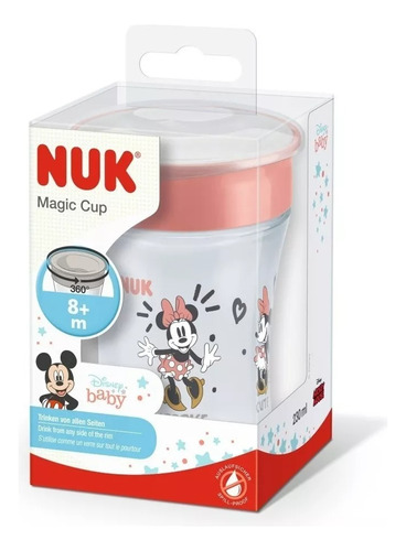  Nuk Vaso Magic Cup Disney Minnie 230ml 08m+ 10255622