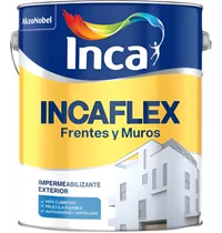Comprar Impermeabilizante Incaflex Frentes Y Muros Inca Blanco 20 Lt