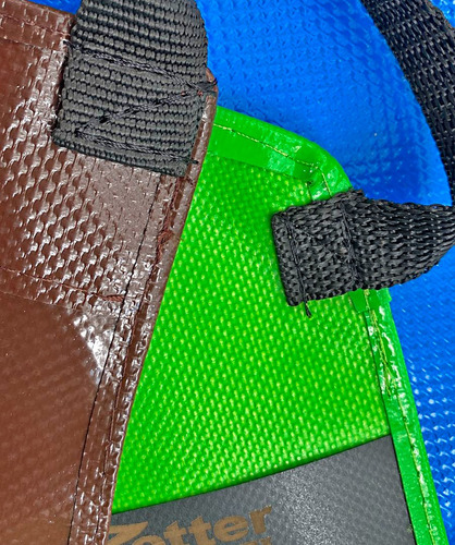 2 Mandiles Impermeables Lona Gruesa Super Durable Resistente Color Naranja
