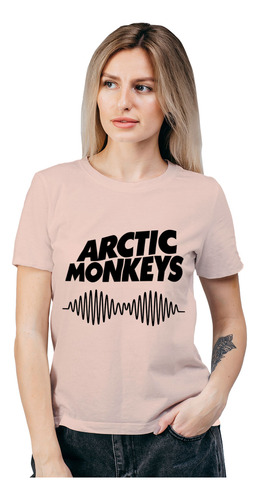 Polera Mujer Arctic Monkeys Wave Musica Algodón Wiwi