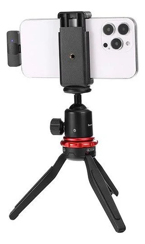 Microfone Sem Fio Boya By-v1 2.4ghz - Alta Qualidade Preto