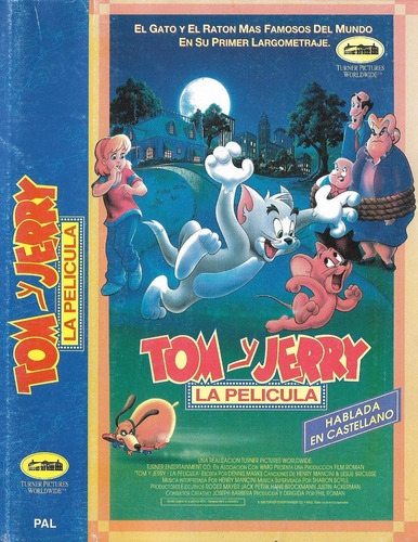 Tom Y Jerry La Pelicula Vhs Español Latino 1992