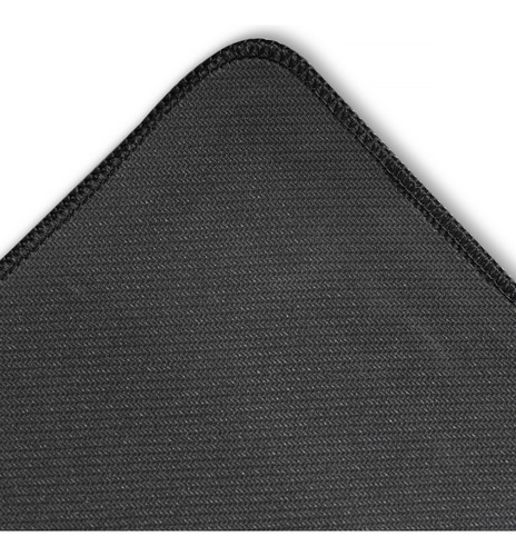Mouse Pad Gamer 70x30 Antideslizante Bordes Cosidos Lavable Color Negro-Rojo
