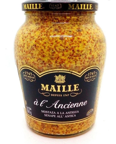 Mostaza Antigua Francesa Maille En Granos