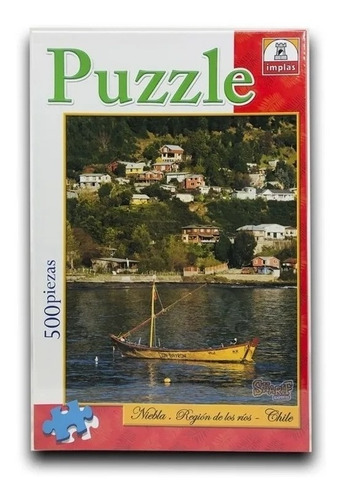 Puzzle Region De Los Rios Chile 500 Pzas