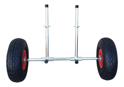 Ruedas Carrito Porta Kayak Regulable Caucho Neumatica Cuna