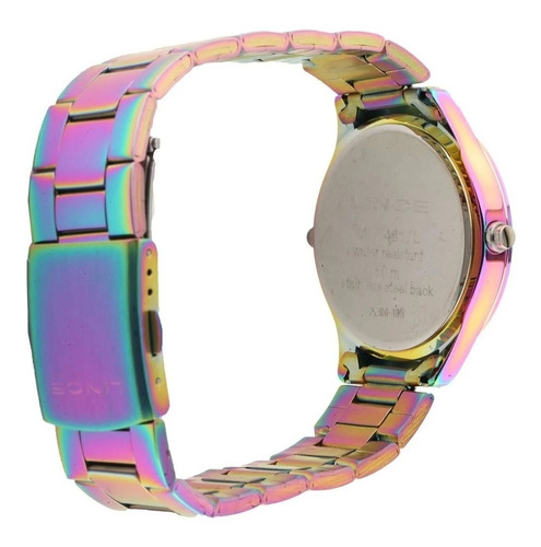 Relógio Fem. Led Furta Cor Lince Orient Original Mdt4617l