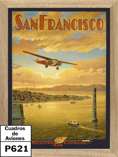 Aviones Western Express, Cuadro, Poster         P621