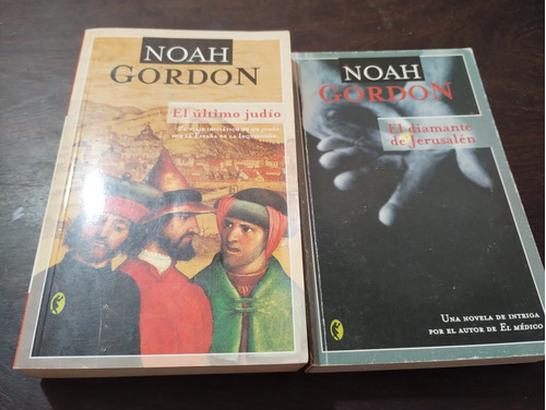 Lote X 2 Novelas De Noah Gordon. Byblos. Olivos .