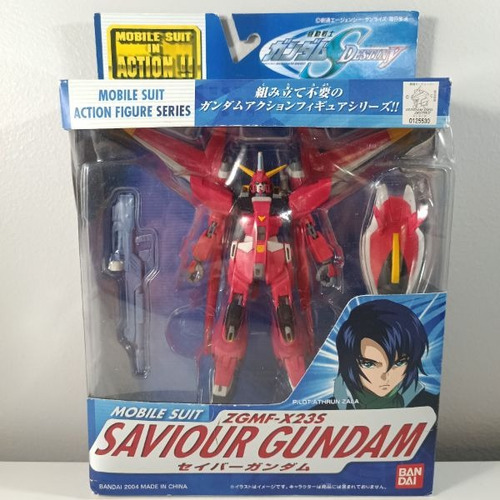 Imagen 3 de 5 de Figura Gundam Seed Destiny Mobile Suit In Action Saviour