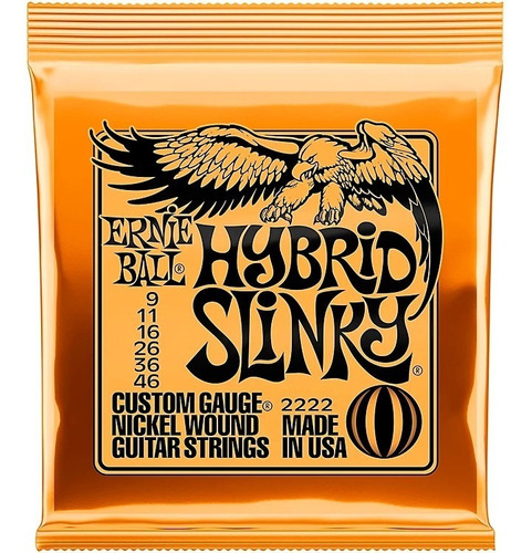 Ernie Ball 2222 Cuerdas Guitarra Electrica 9 / 46 Hybridas