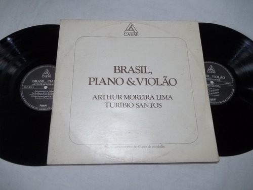 Lp Vinil - Arthur Moreira Lima E Turíbio Santos Brasil Piano