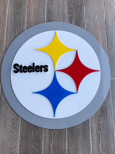 Logo Equipo Steelers Nfl 82 Cm